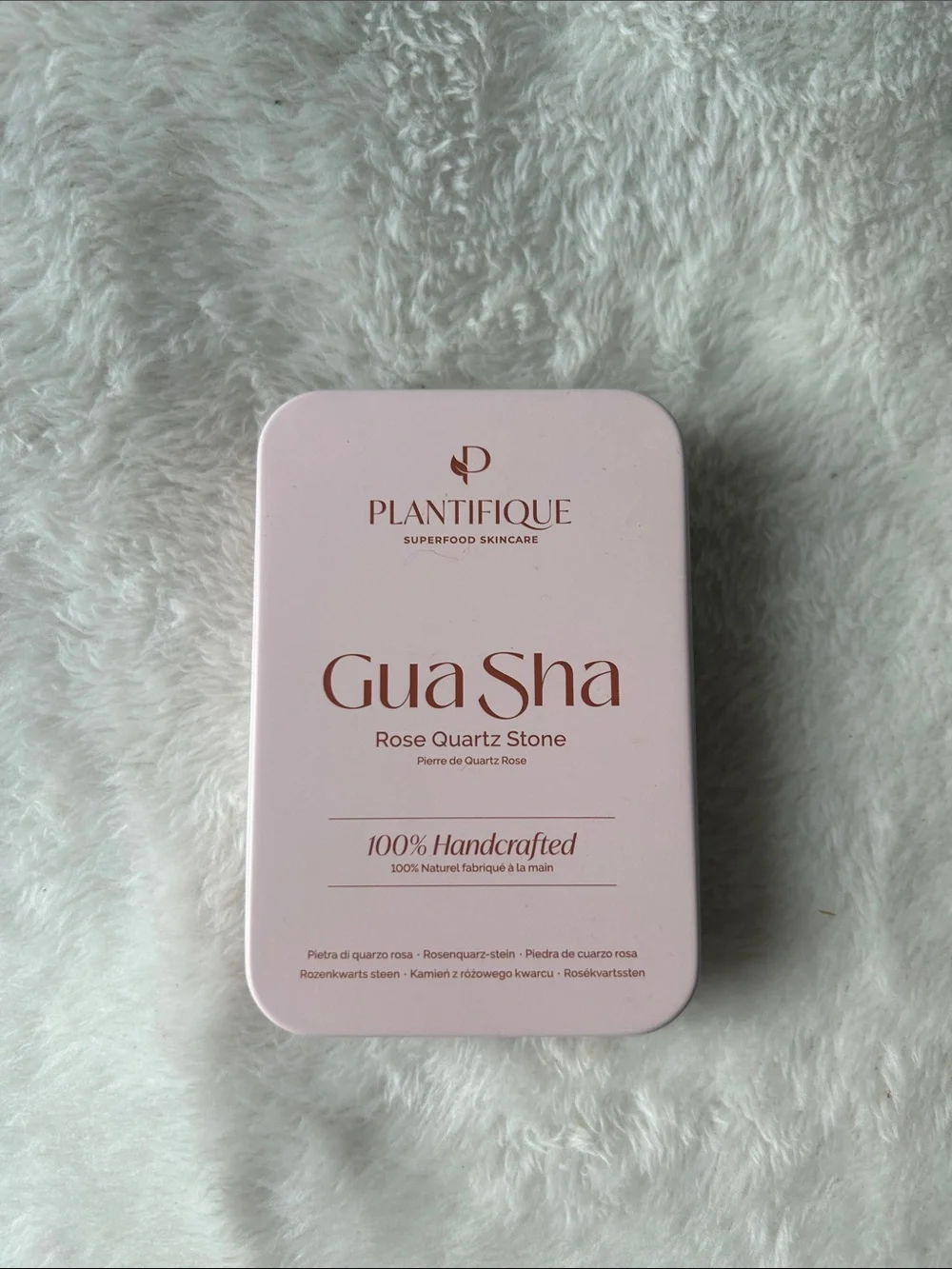 Pink Rose Quartz Gua Sha Face Tool